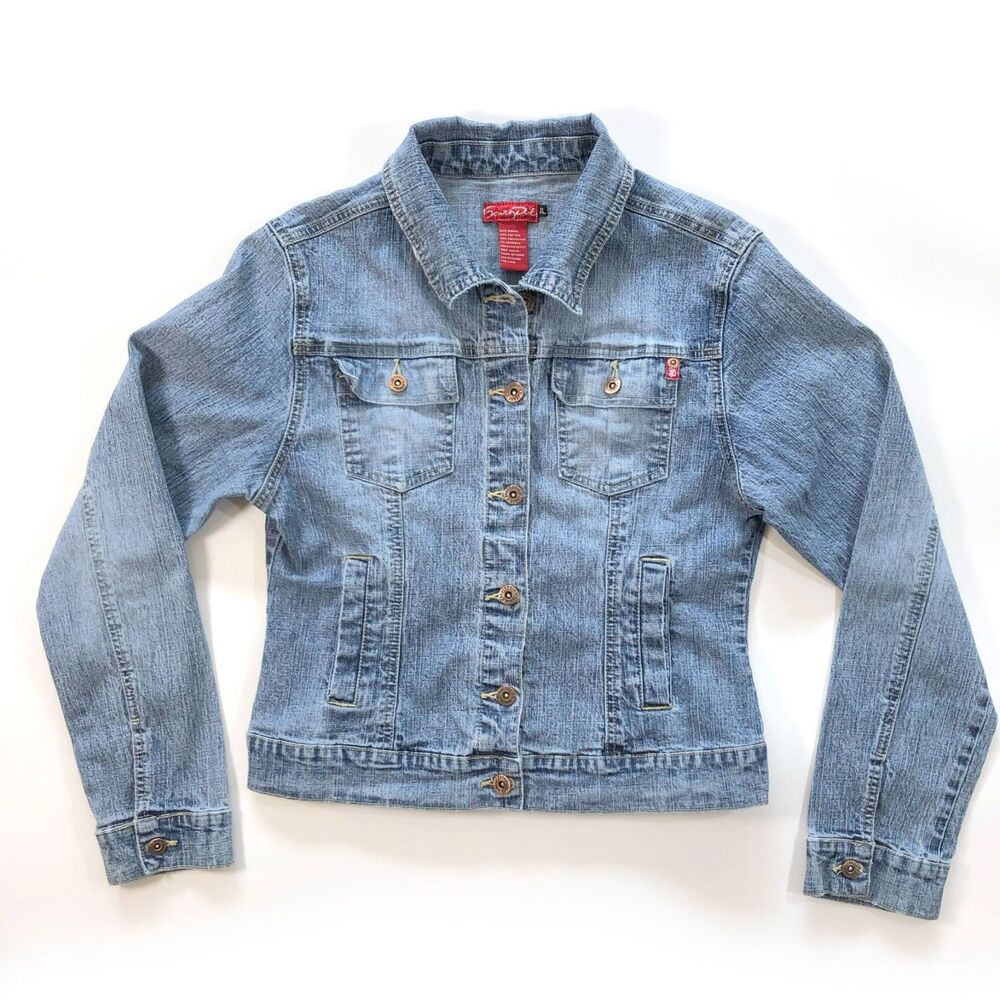 Southpole Girls Denim Trucker Stretch Jacket XL